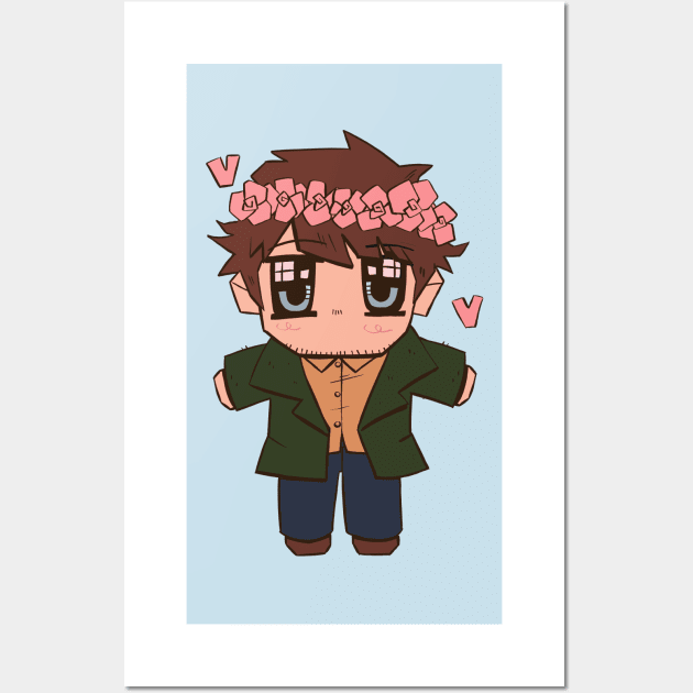 Will Graham Marketable Plushie Wall Art by Kaerepi